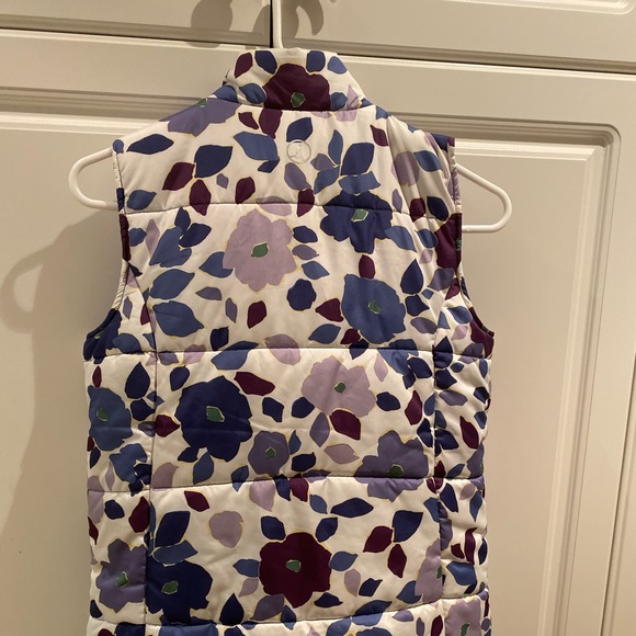 Lands’ End Girls Floral Vest Size M (10-12) - Picture 3 of 6